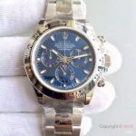 High Quality Replica Rolex Daytona Stainless Steel Case Blue Dial 7750 Automatic Watch
